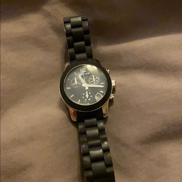 Michael Kors ladies black Mk-5442 watch - Picture 1 of 9